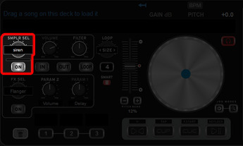 Virtual DJ LE SAMPLE SELECTOR