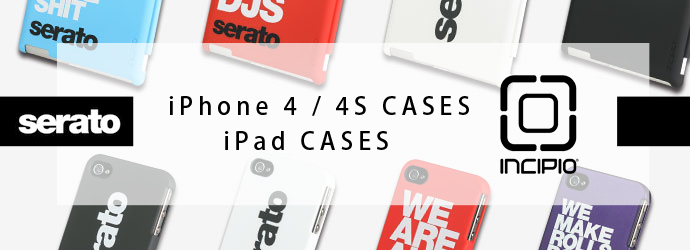 INCIPIO iPhone 4 / 4S CASES iPad CASE バナー