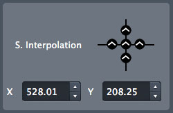 S.Interpolation設定