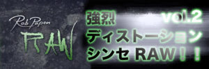 Read more about the article 【連載】強烈ディストーションシンセRAW！！vol.2