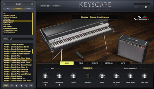 Spectrasonics Keyscape パッケージ版 ソフト音源 「Keyscape」 | SONICWIRE