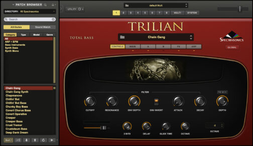 Spectrasonics Trilian パッケージ版 Spectrasonics Trilian Virtual Bass Instrument - Perfect Circuit
