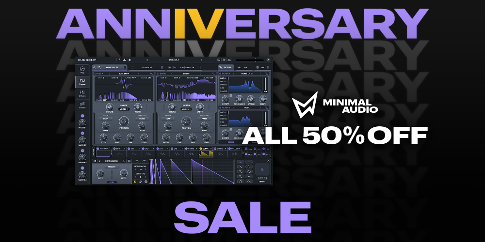 You are currently viewing 【アニバーサリーセール】Minimal Audio全製品50%オフ！