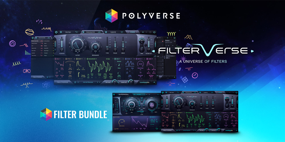 あなたが現在見ているのは 【新製品】Polyverse フィルタープラグイン2製品発売のご案内