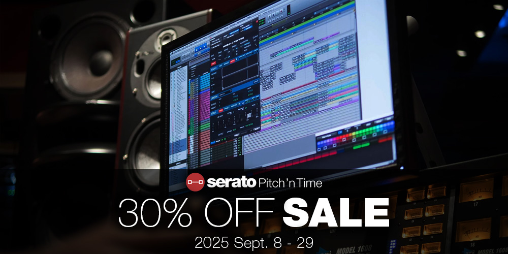 あなたが現在見ているのは 【期間限定30％OFFセール】Serato Pitch &apos;n Time Pro / LE