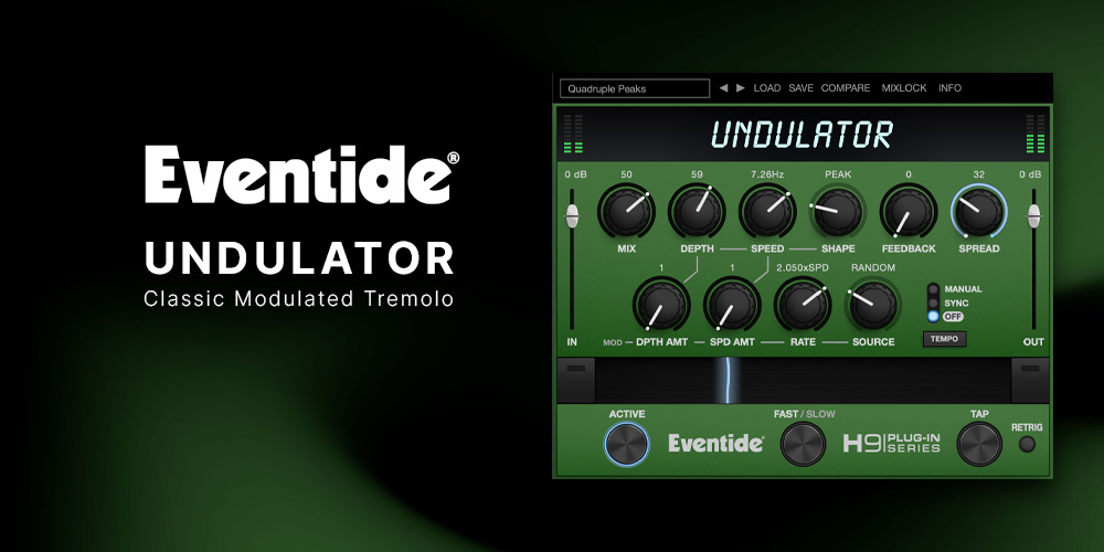あなたが現在見ているのは 【新製品・価格改定のご案内】Eventideプラグイン「Undulator」取り扱い開始、および一部製品価格改定について