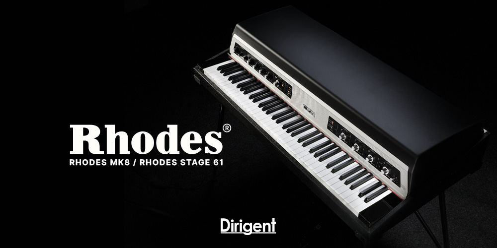 あなたが現在見ているのは 【新規取扱】伝説のエレクトリック・ピアノ「Rhodes」、次世代モデルおよび専用アクセサリーの国内販売を開始