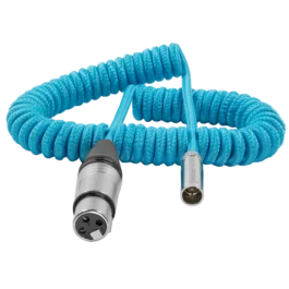 Coiled Mini XLR to XLR for C70 & BMPCC 4K/6K Pro Camera (12″-24″)