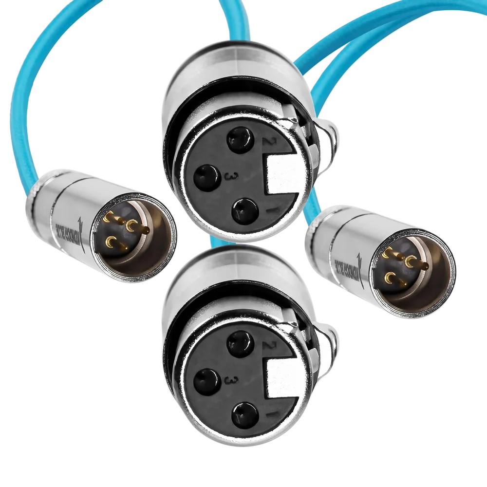 Mini XLR Male to XLR Female 16" Audio Cable(2 Pack)for BMPCC & C70 - 画像 (3)