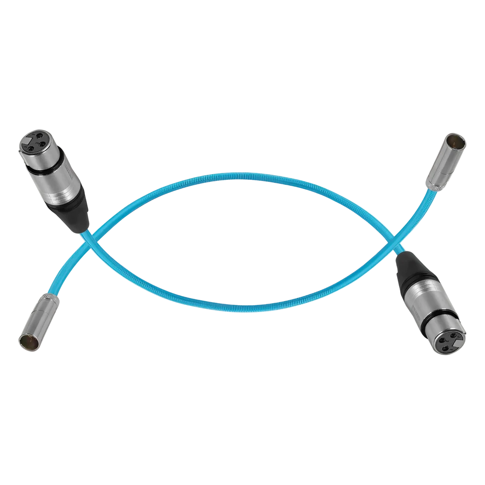 Mini XLR Male to XLR Female 16" Audio Cable(2 Pack)for BMPCC & C70 - 画像 (2)