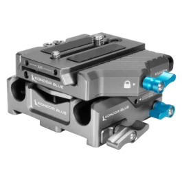 Quick-Release Adjustable Base Plate for 15mm Rod Rigs