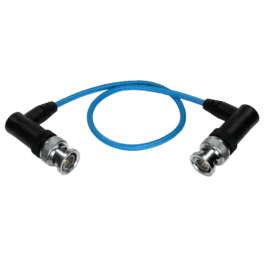 Ultra Thin 3G SDI Video Cable Right Angle BNC