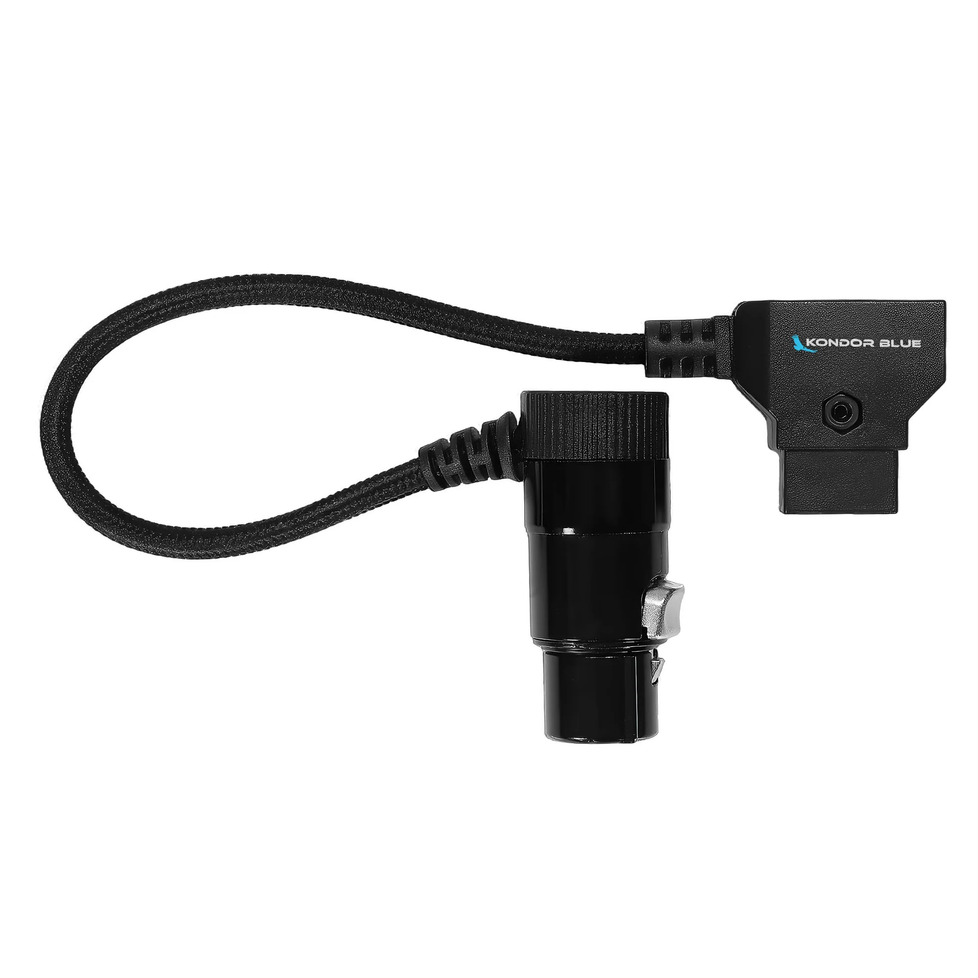 6" D-Tap to 4 Pin XLR Female Right Angle Power Cable Sony Venice/Burano/C400 - 画像 (3)