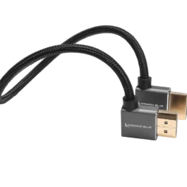12” Right Angle to Left Angle Full HDMI Straight Cable