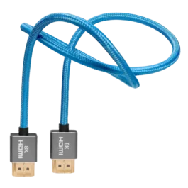 2FT HDMI 2.0 Braided Blue Cable