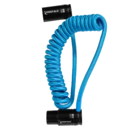 12-24″ Coiled Low Profile Right Angle XLR Cable