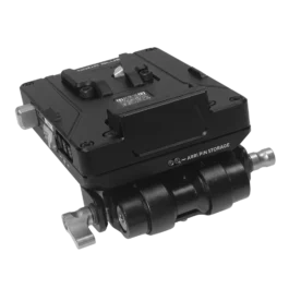 V-Mount Pro Battery Plate with Swiveling Rod Block