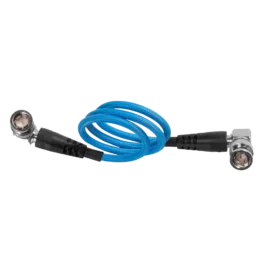 22″ 12G SDI Right Angle Cable for 4K 60p Camera Monitors and Transmitters
