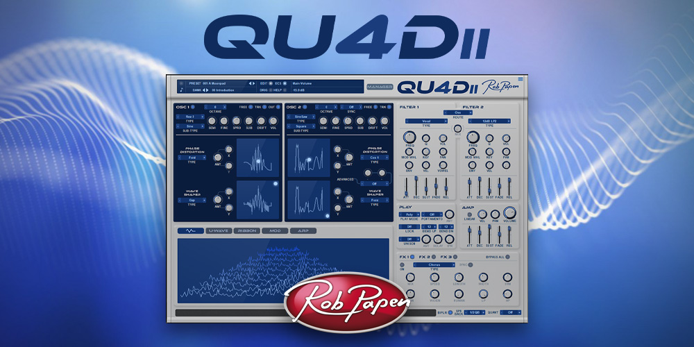 あなたが現在見ているのは 【新製品】Rob Papen「QUAD-2」発売のご案内