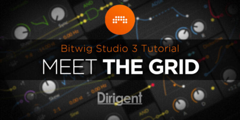 Bitwig Studio "POLY GRID"でドラムを作る！・初期プリセットファイル