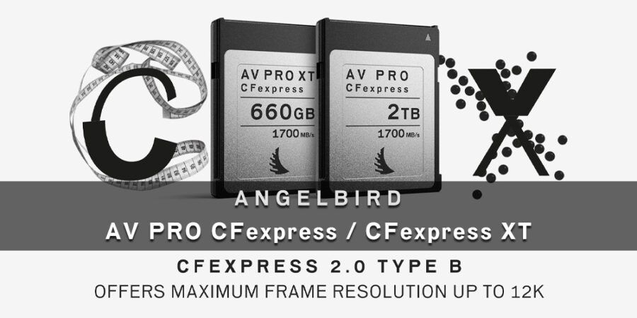 Angelbird  "AV PRO CFexpress" ＆ "AV PRO CFexpress XT" メディアキット