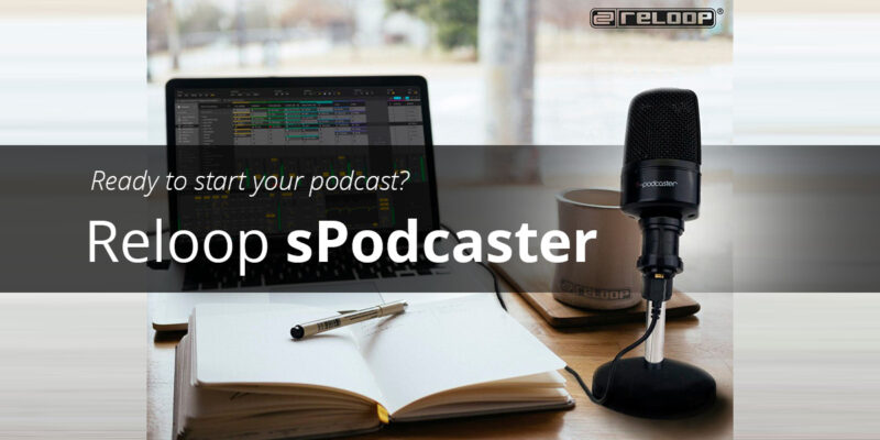 Reloop sPodcasterメディアキット