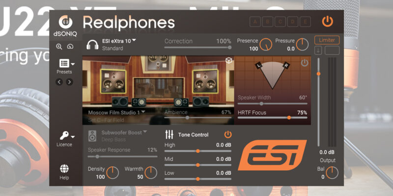 Realphones ESI Edition_メディアキット